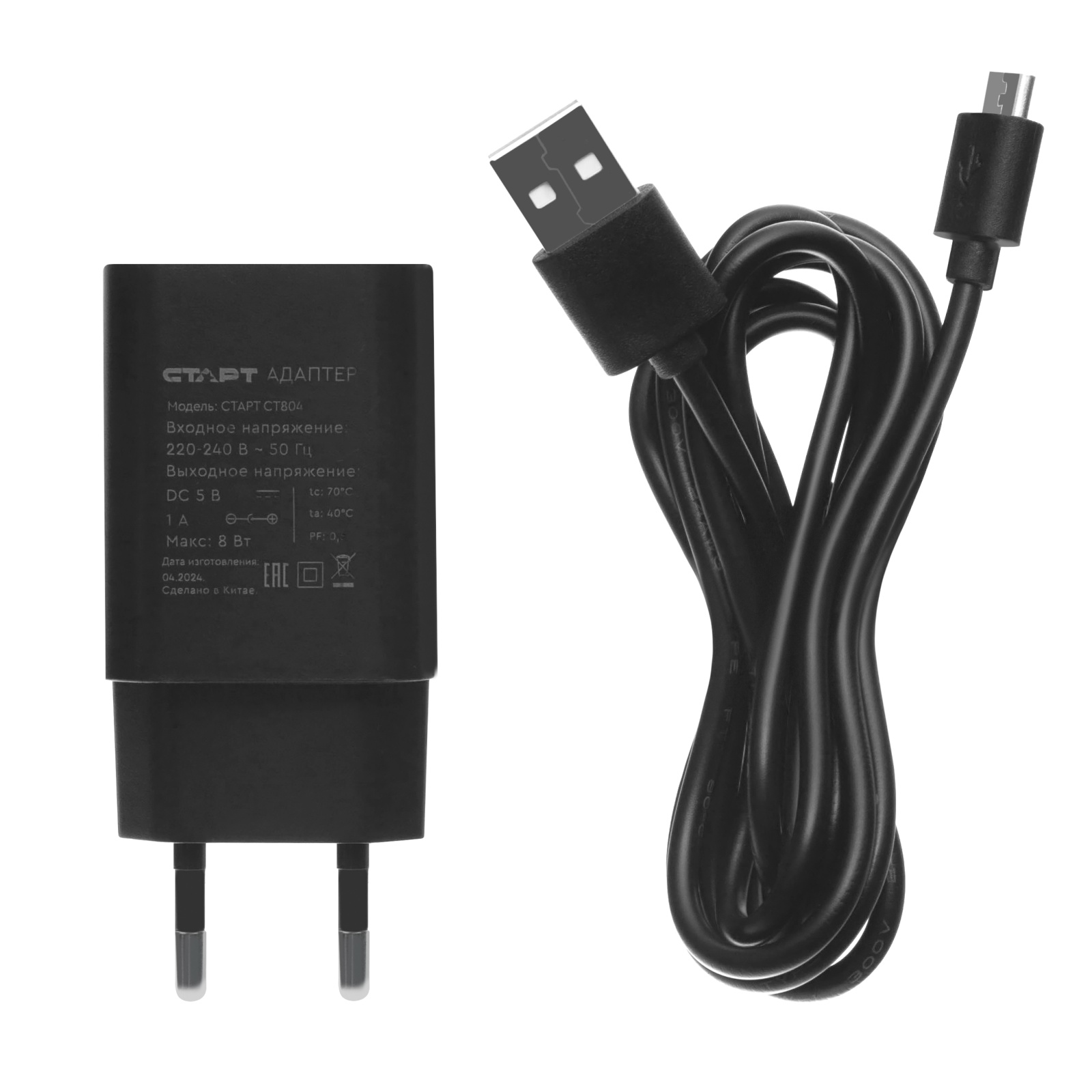 СТАРТ CT804 черный-- 12