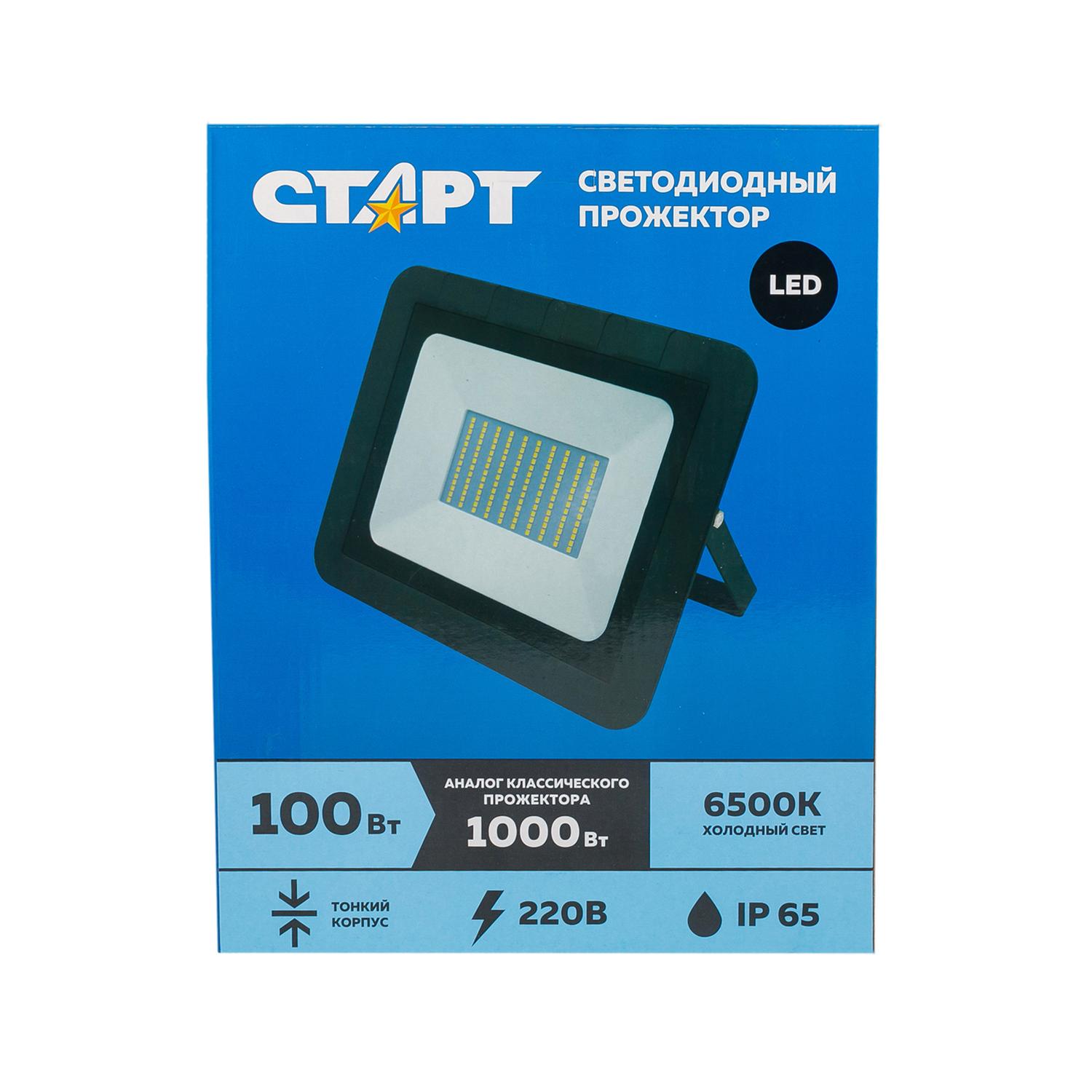 СТАРТ Лед Прожектор 100W65 SP/12