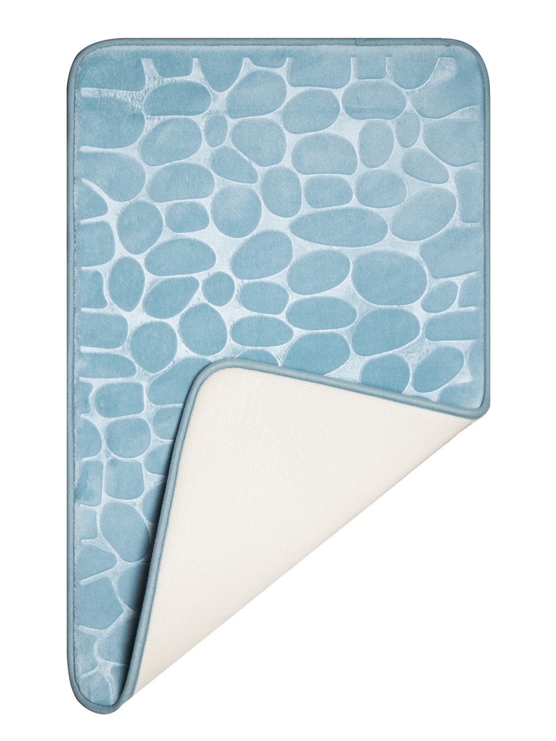 ЕГ Пьетра Коврик для ванной 50х80 см память, серый