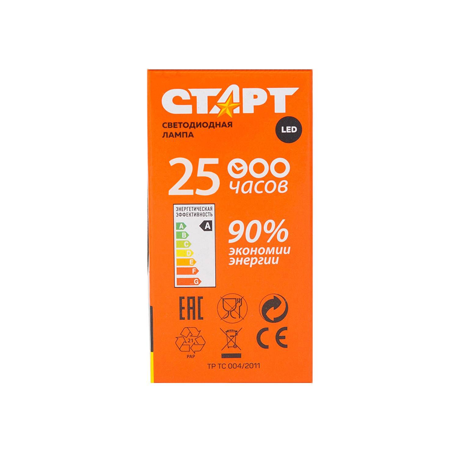 СТАРТ ЭКО Лед Шар E27 7W30 10/100