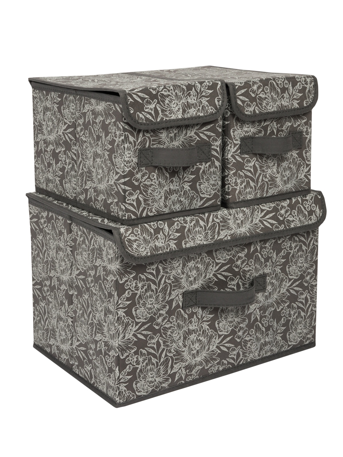 ЕГ Цветок Набор коробов 38х26х24,5 1 шт и 17x26x17,2 2 шт - 8