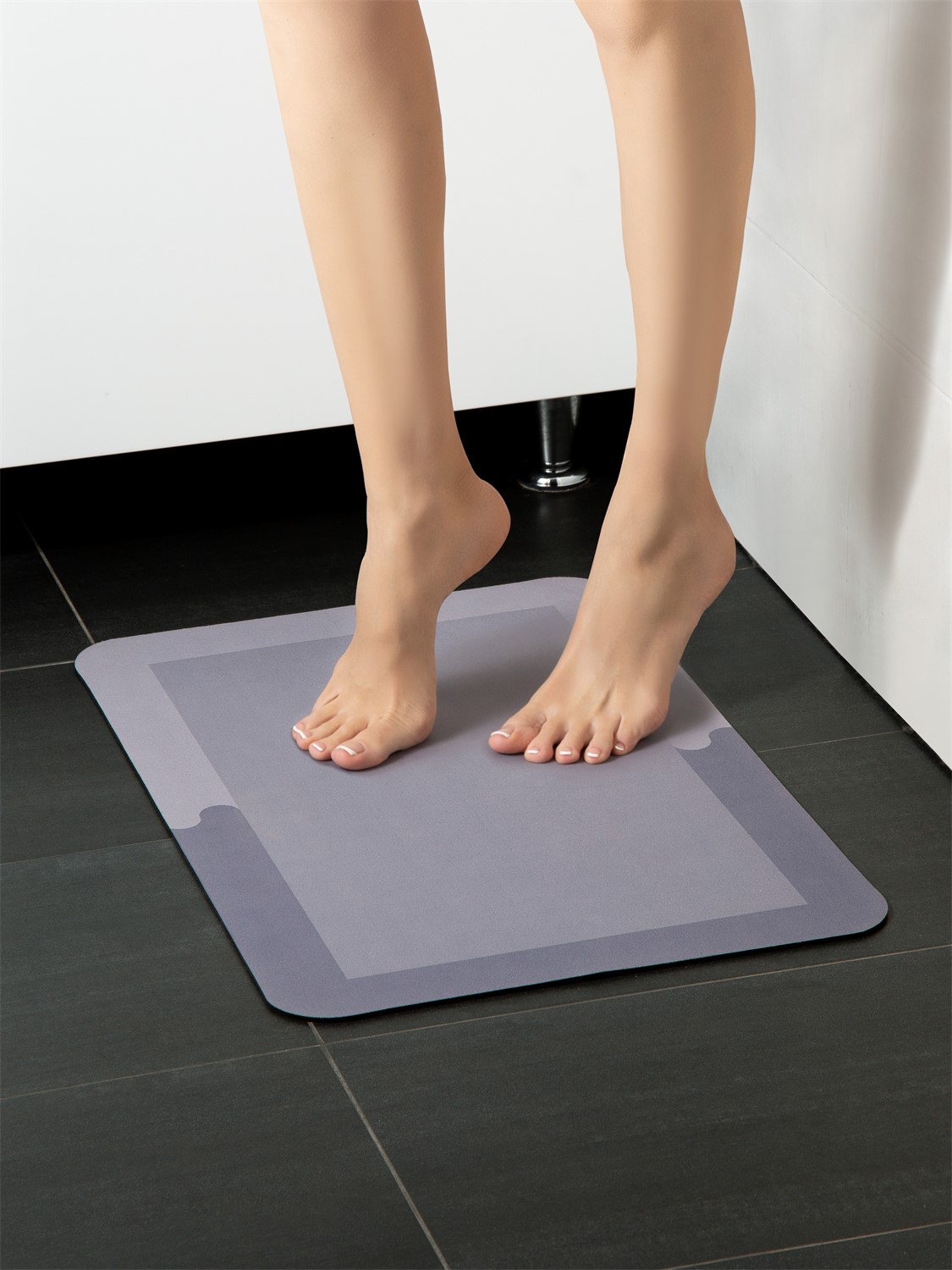 ЕГ Пьетра Диатомитовый коврик для ванной, 40х60 см прям