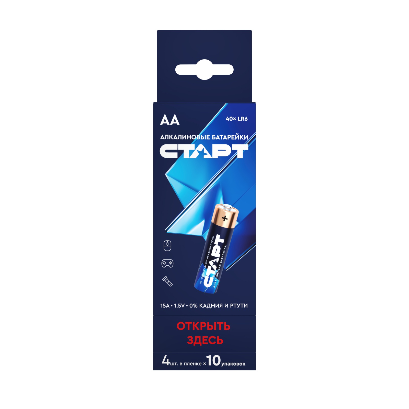 СТАРТ LR6 40шт. 40/480