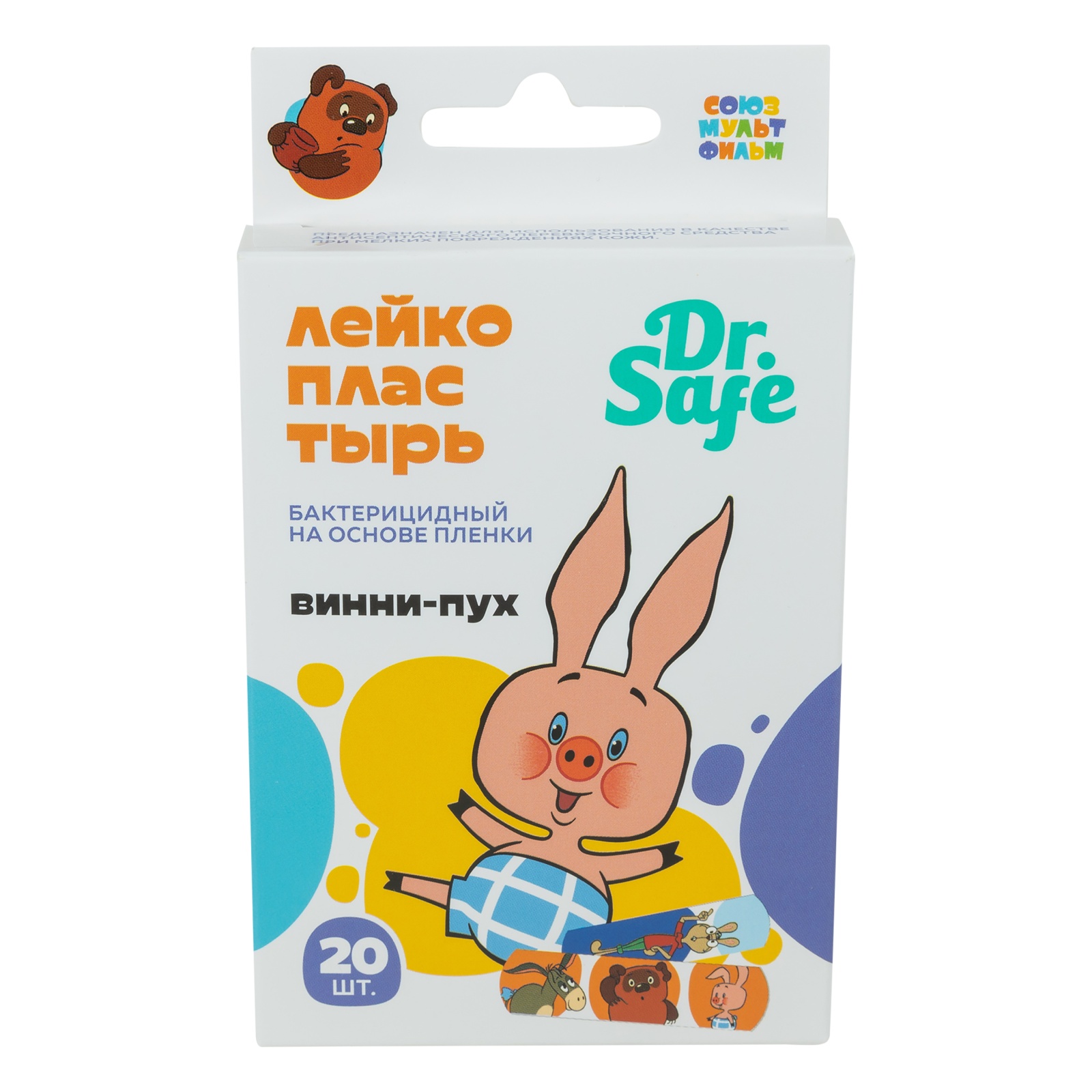 DR.SAFE Лейкопластырь №20 СМФ Винни-Пух - 88