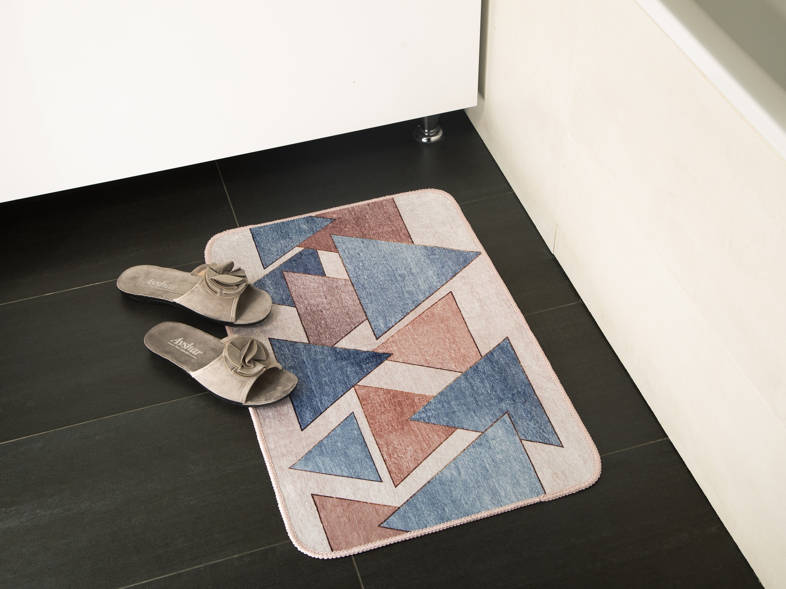 ЕГ Коврик для ванной Мозаика 70х45 см