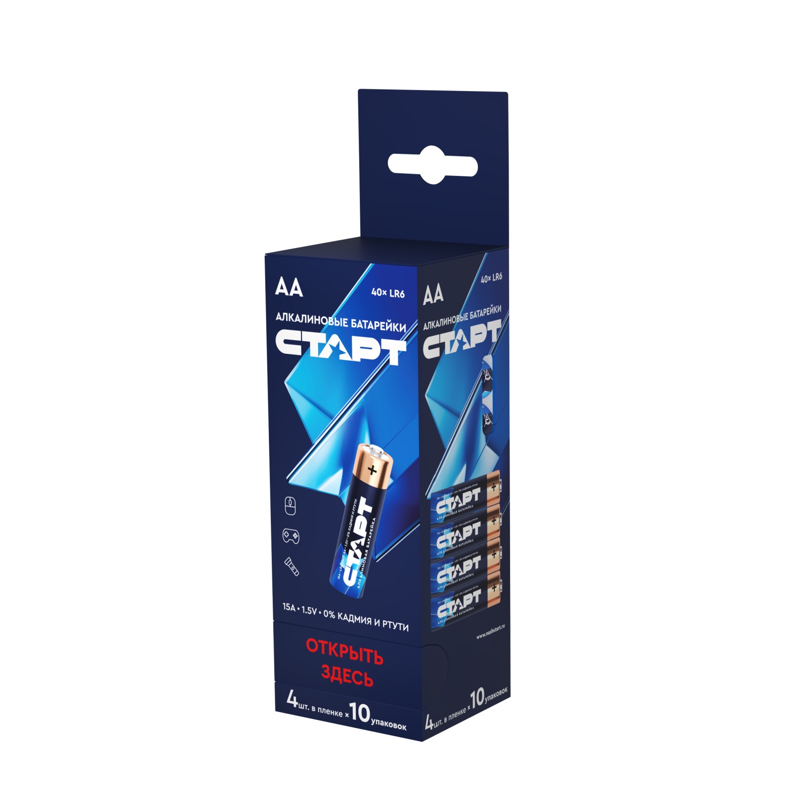 СТАРТ LR6 40шт. 40/480
