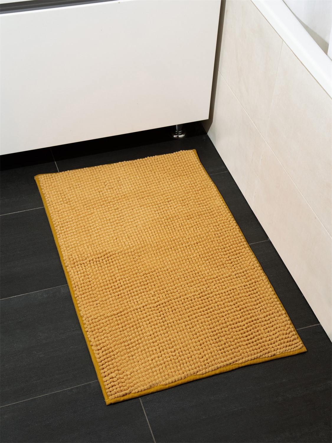 ЕГ Россо Коврик для ванной 50х80 см шенилл бежевый