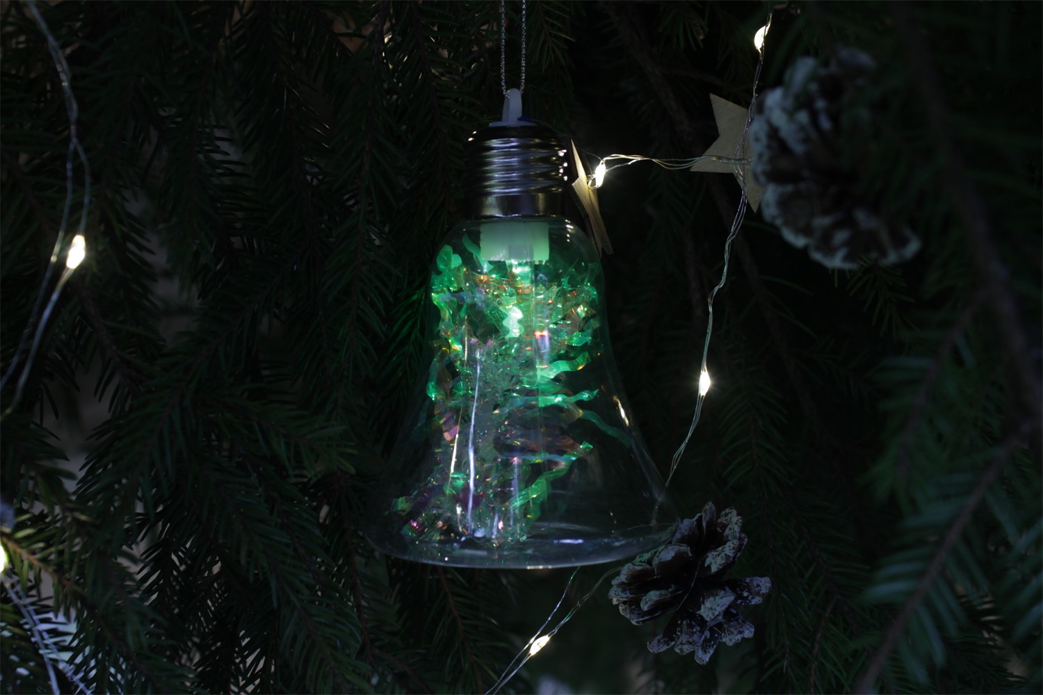 СТАРТ НГ 1Лед Колокол 8х4х12 см мульти -24