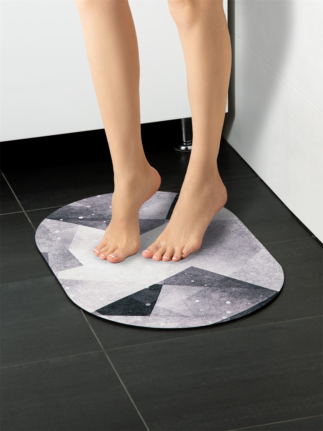 ЕГ Пьетра Диатомитовый коврик для ванной, 40х60 см овал