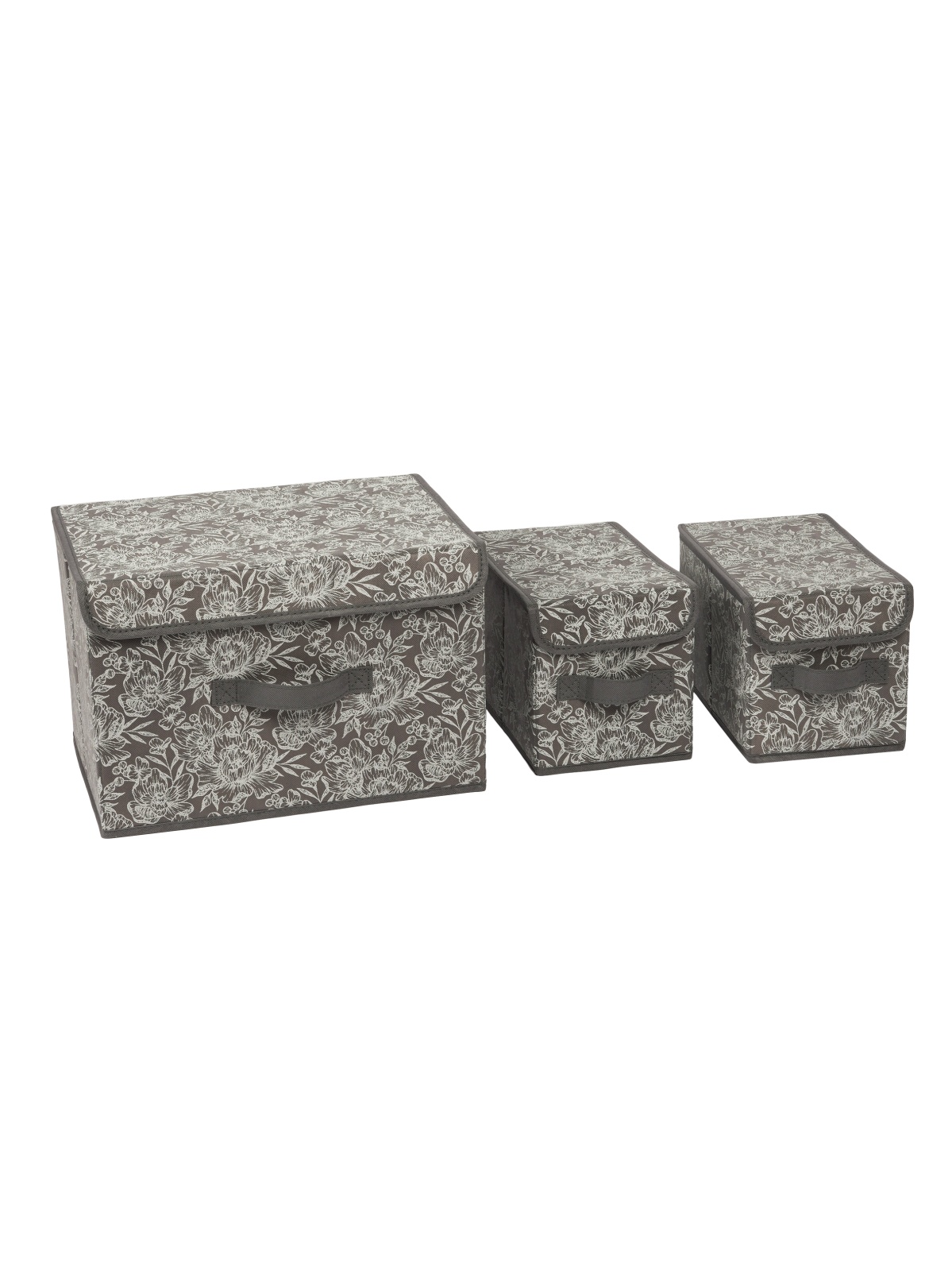 ЕГ Цветок Набор коробов 38х26х24,5 1 шт и 17x26x17,2 2 шт - 8