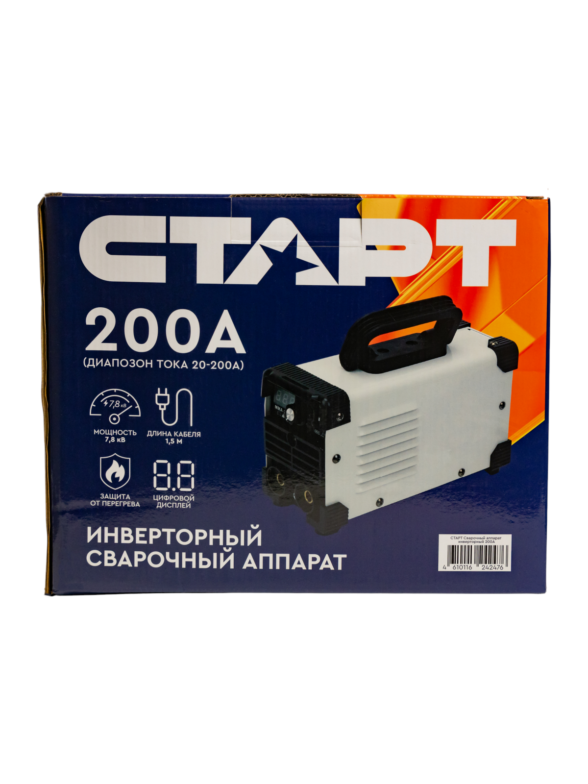 СТАРТ Сварочный аппарат инверторный 200А