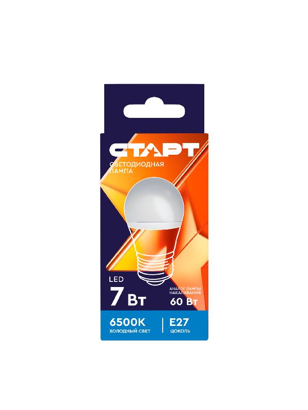 СТАРТ Лед Шар E27 7W 65 WS 10/100