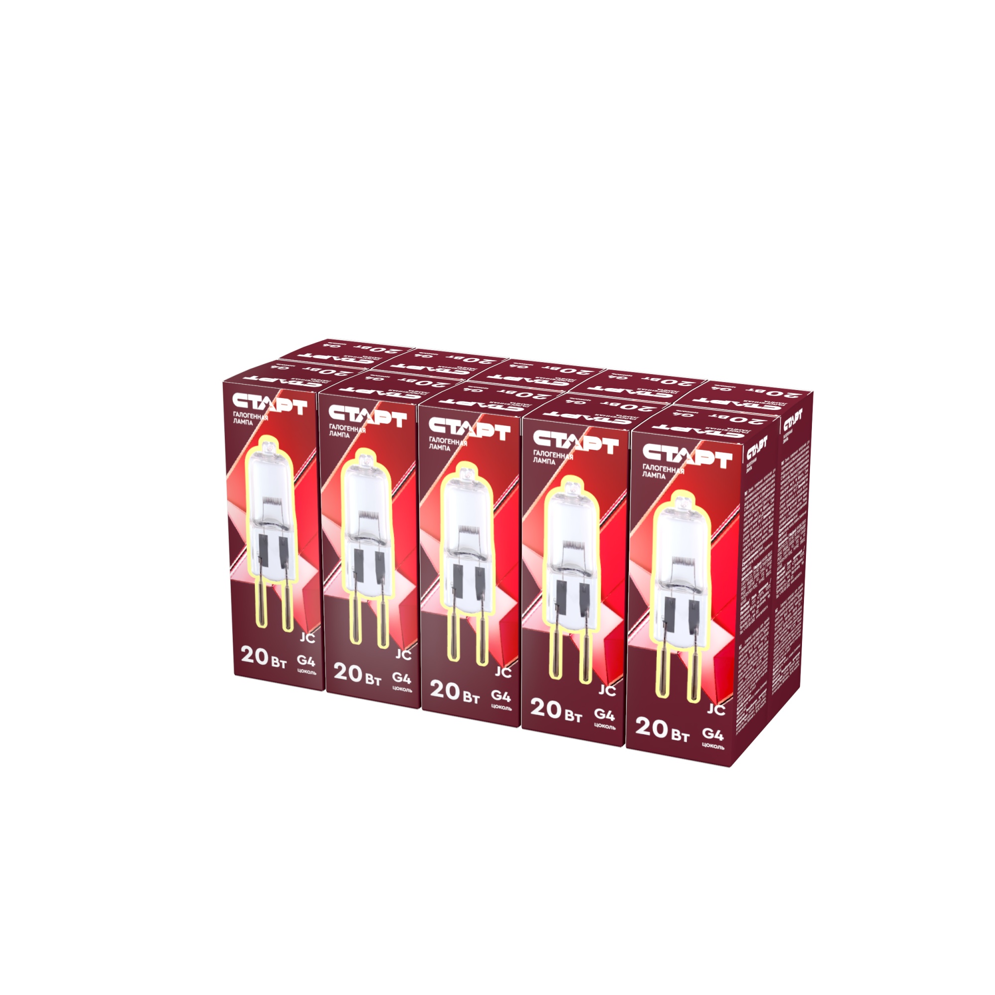 СТАРТ JC 12V 20W G4 -10/1000